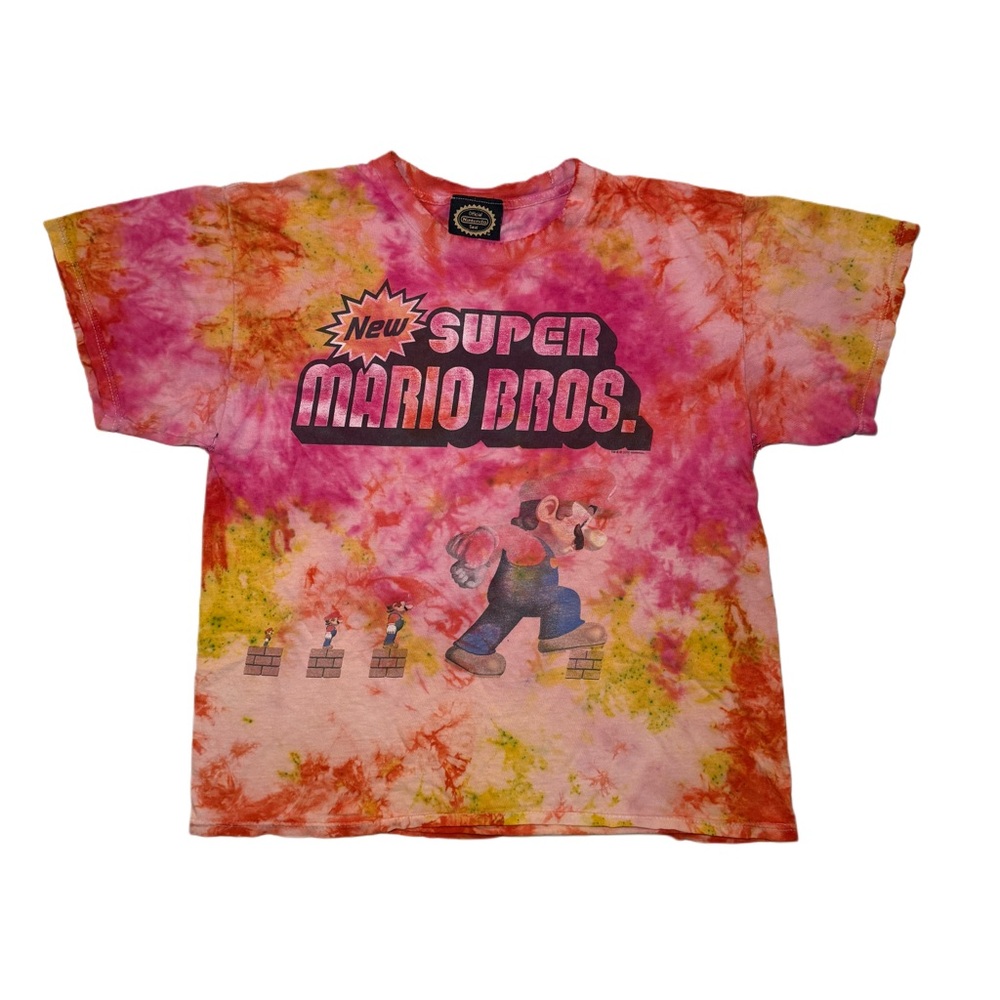 Super Mario Bros. Tie-Dye Tee